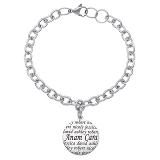 Everscribe Anam Cara Engraved Name Bracelet