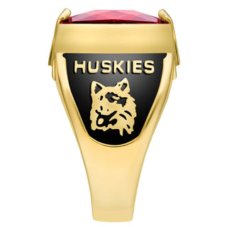 Men's Yellow CELEBRIUM Traditional Deco Class Ring