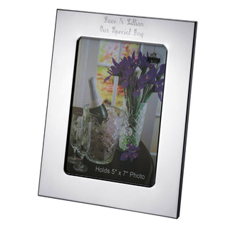 Engraved Silhouette Photo Frame