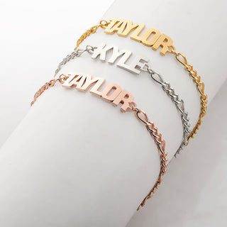 Bold Urban Name Bracelet