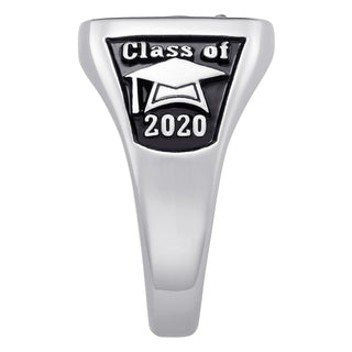 Ladies CELEBRIUM Crest Square Signet Ring