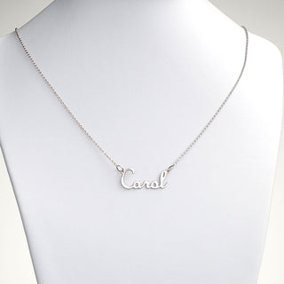 Script Name Necklace