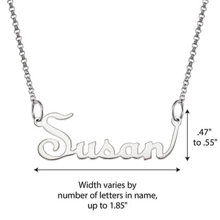 Script Name Necklace