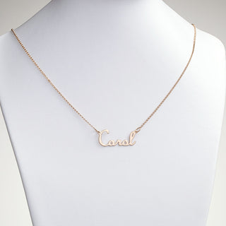 Script Name Necklace