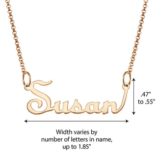 Script Name Necklace