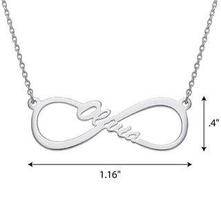 Personalized Infinity Name Necklace