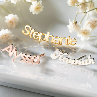 Personalized Name Earrings