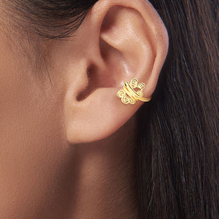 Monogram Ear Cuffs