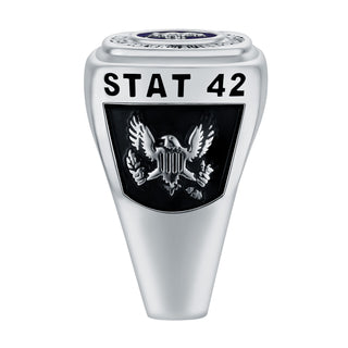 Men's Sterling Silver EMT First Responder Ring