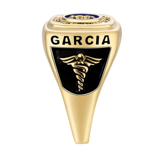 Women's Gold Celebrium EMT First Responder Ring