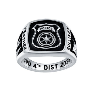 Women's Celebrium Police First Responder Ring