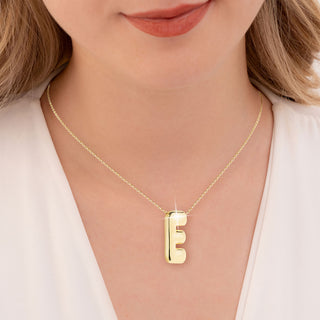 Balloon Initial Necklace